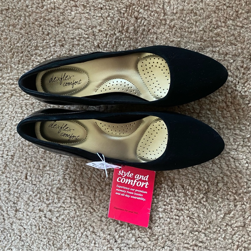 Dexflex Comfort Jeanne Black Women's Heels